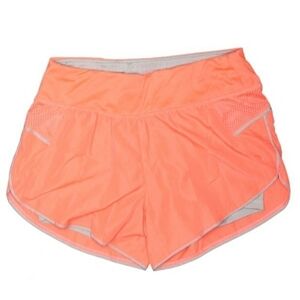 Danskin Now Semi-Fitted Workout Running Shorts Women's XS Light Neon Orange EUC